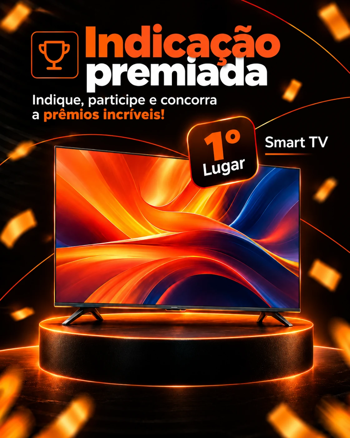 1º lugar — Smart TV